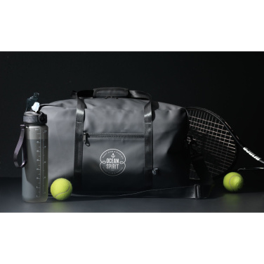 Logotrade promotional merchandise image of: Lennon RCS Recycled PU Sports-/Travelbag