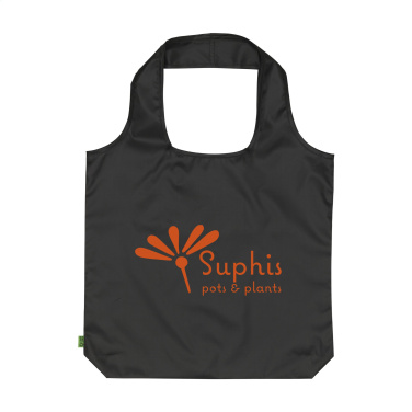 Logo trade promotional giveaways image of: GRS RPET Shopper foldable shopping bag