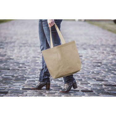 Logo trade promotional giveaways image of: Elegance Bag jute shopper