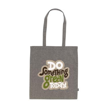 Logotrade promotional giveaway picture of: GRS Recycled Cotton Shopper (180 g/m²) bag