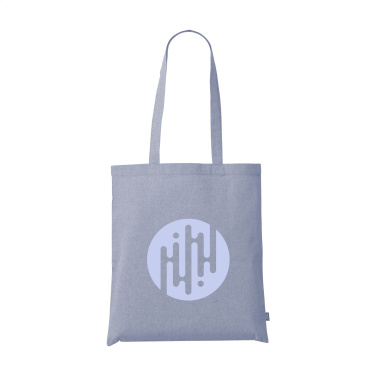 Logotrade promotional gift image of: GRS Recycled Cotton Shopper (180 g/m²) bag