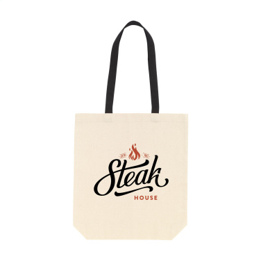 Logo trade promotional merchandise image of: Canvas Shoppy Colour (220 g/m²) bag