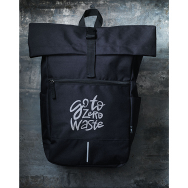 Logo trade promotional gifts image of: Nolan Recycle RPET backpack