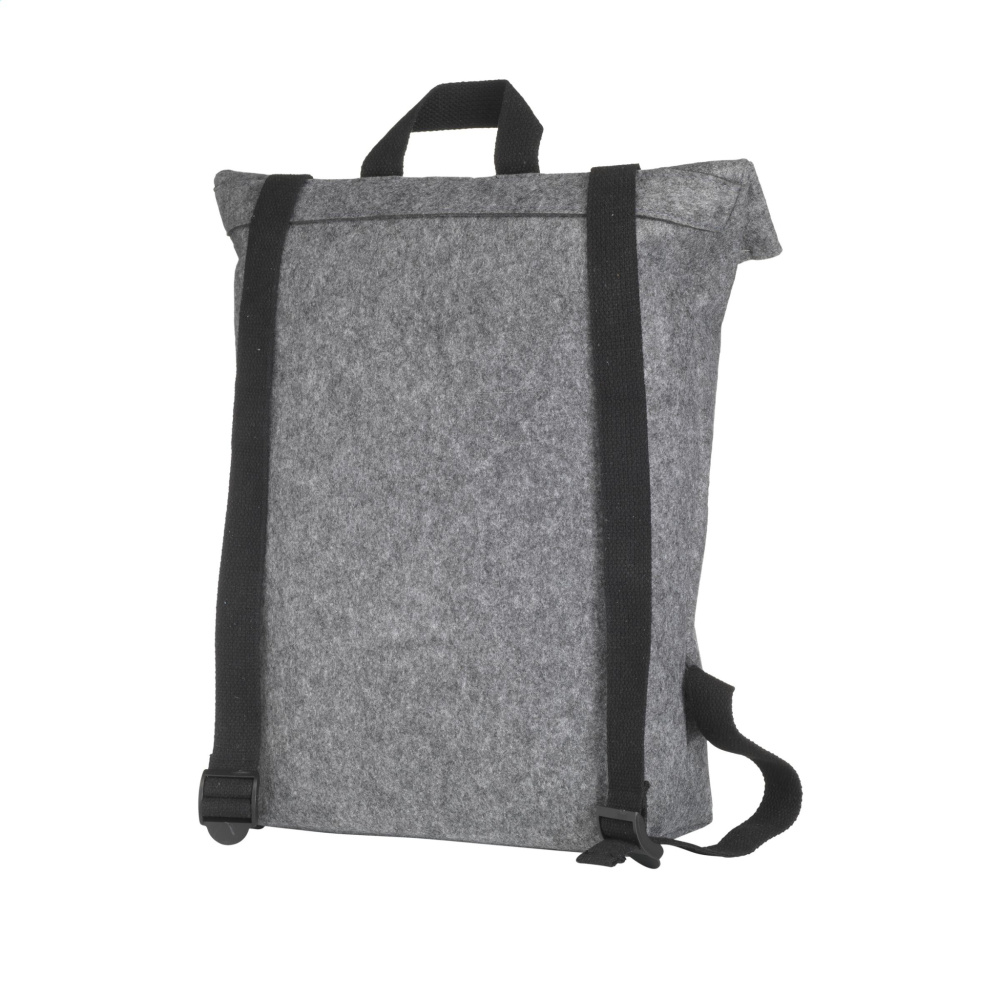 Logotrade promotional giveaway picture of: Nolan GRS RPET Felt backpack