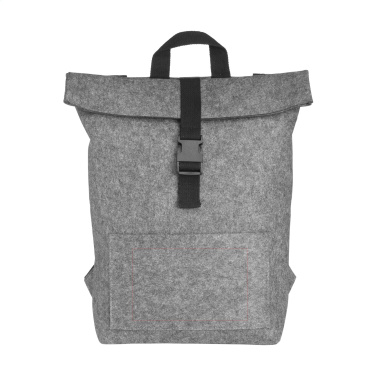 Logo trade promotional merchandise image of: Nolan GRS RPET Felt backpack