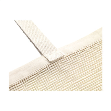 Logo trade advertising products picture of: Natura Organic Mesh Shopper (180 g/m²) shopping bag