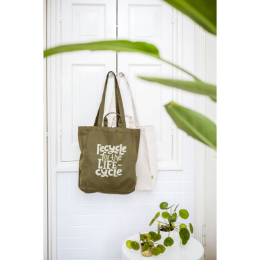 Logotrade promotional item picture of: Organic Cotton Canvas Tote Bag (280 g/m²)