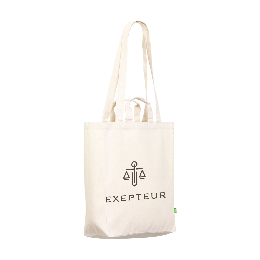 Logotrade promotional item picture of: Organic Cotton Canvas Tote Bag (280 g/m²)