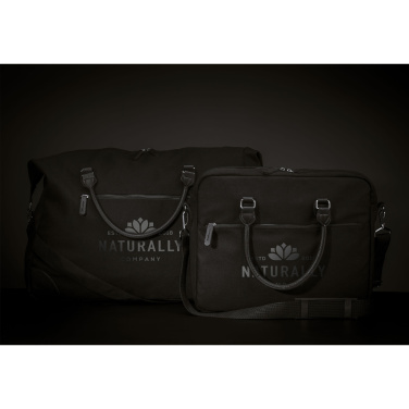Logo trade corporate gifts picture of: Denver Duffle Recycled Canvas travelling bag