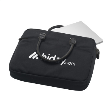 Logotrade promotional item image of: Denver Recycled Canvas 15.6-inch laptop bag