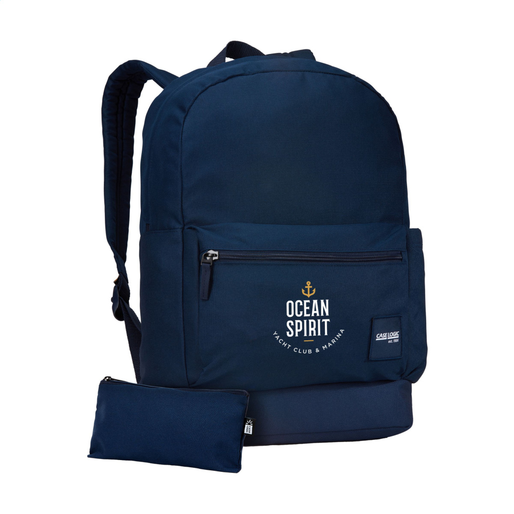Logo trade promotional merchandise image of: Case Logic Commence Recycled Backpack 15,6 inch