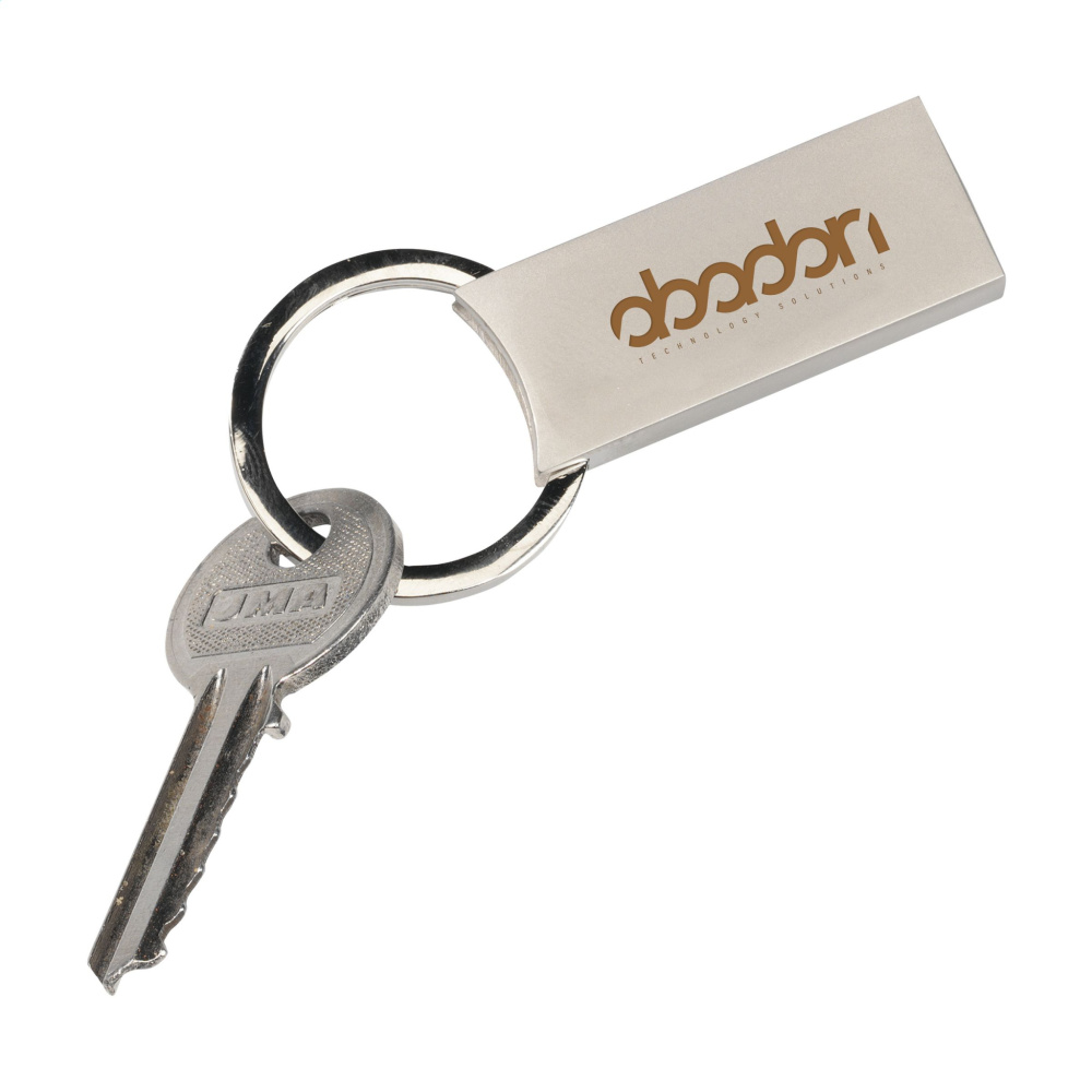 Logo trade promotional products image of: StraightKey key ring