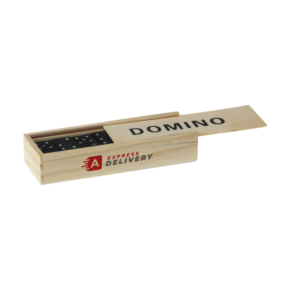 Logo trade promotional merchandise image of: Domino game