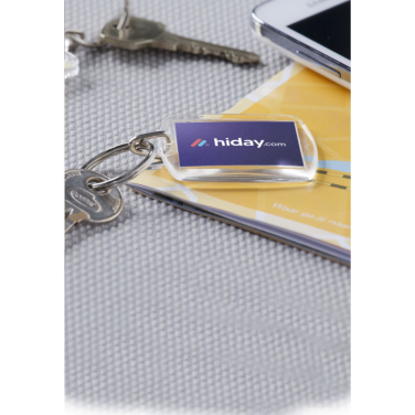 Logo trade advertising products image of: Club keyring