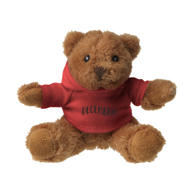 Logo trade corporate gifts picture of: HoodedBear bear cuddle toy