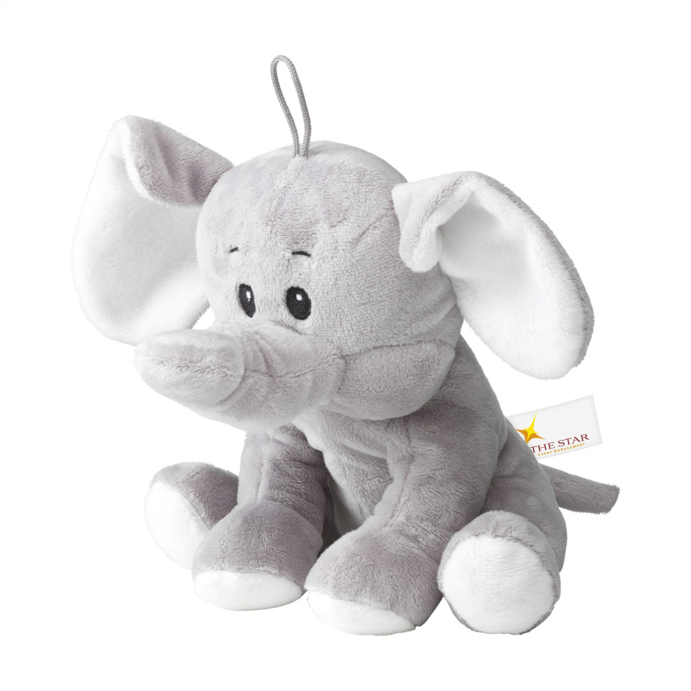 Logotrade promotional giveaway image of: Olly plush elephant cuddly toy