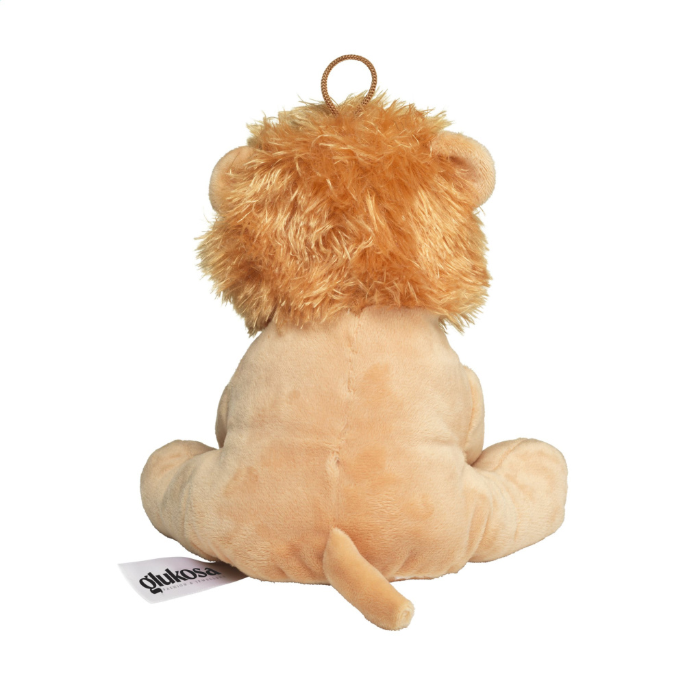 Logo trade promotional item photo of: Louis plush lion cuddle toy