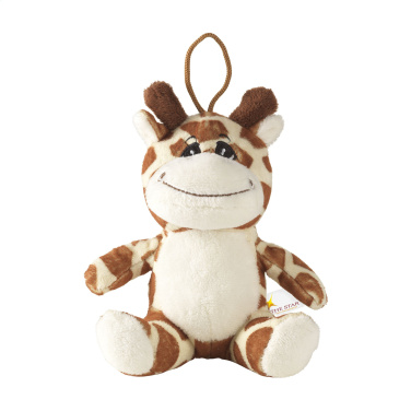 Logo trade advertising product photo of: Animal Friend Giraffe cuddle toy