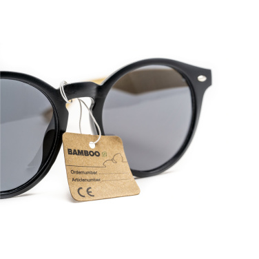 Logo trade promotional giveaway photo of: Laguna Bamboo sunglasses