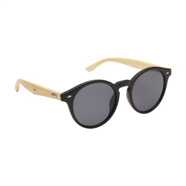 Logo trade promotional item photo of: Laguna Bamboo sunglasses
