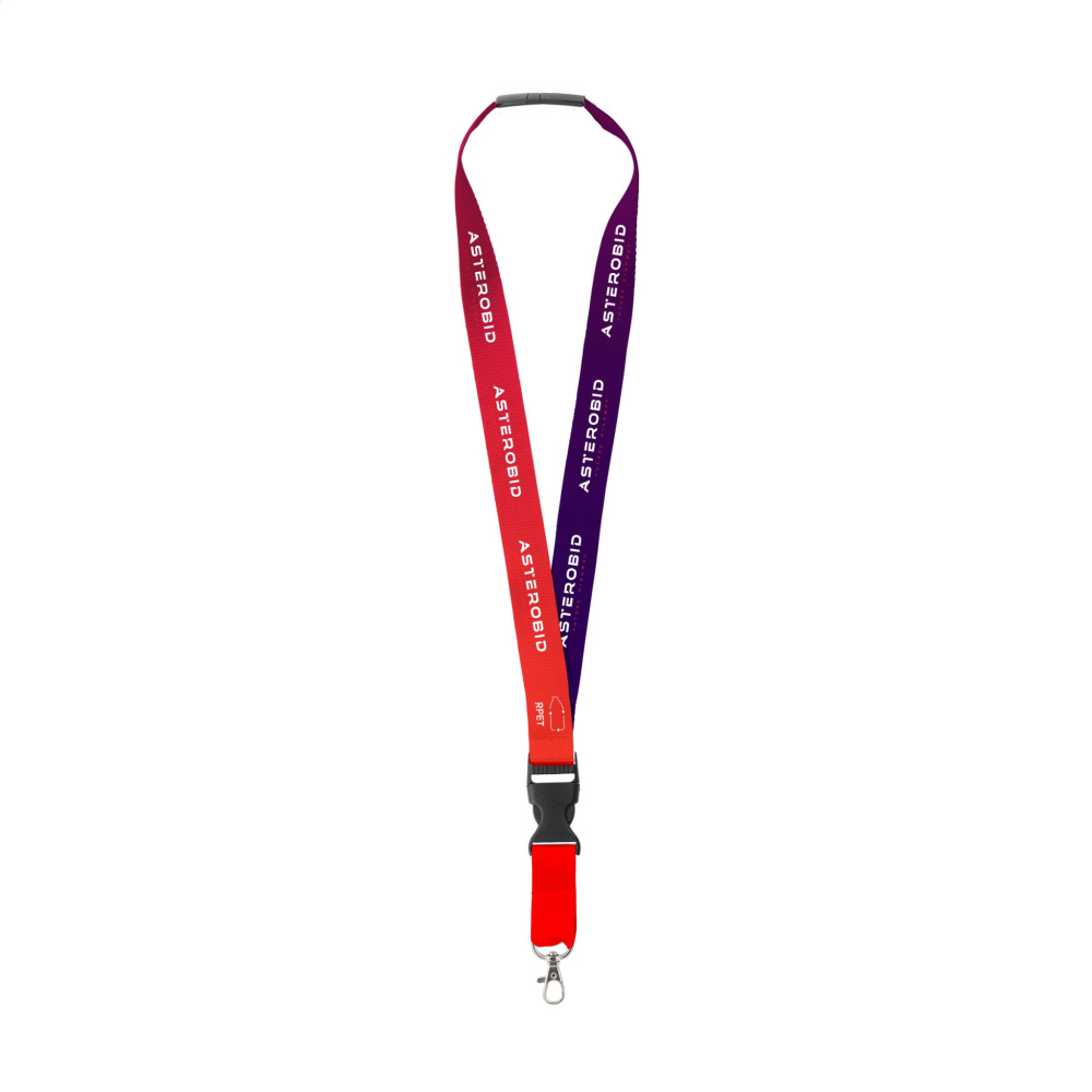 Logo trade promotional product photo of: Lanyard Promo Complete Sublimation RPET 2 cm keycord