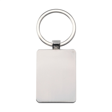 Logo trade promotional products picture of: Bamboo Key Rectangle keyring