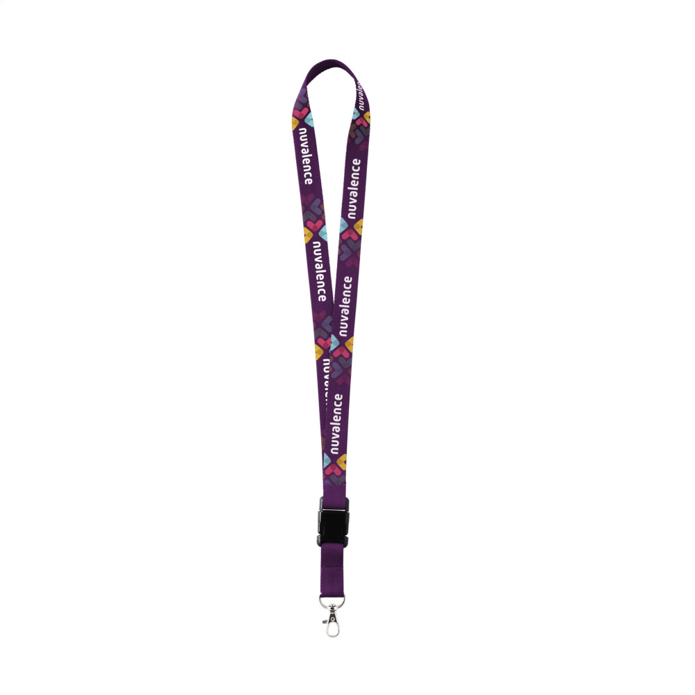 Logotrade promotional items photo of: Lanyard Sublimation Buckle keycord 25 mm