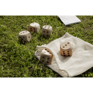 Logo trade promotional giveaway photo of: Outdoor Dice Game