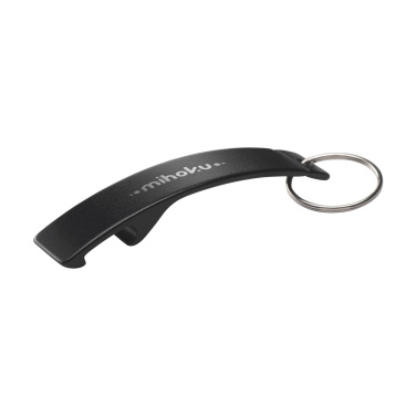Logotrade business gifts photo of: Alu Opener GRS Recycled keyring