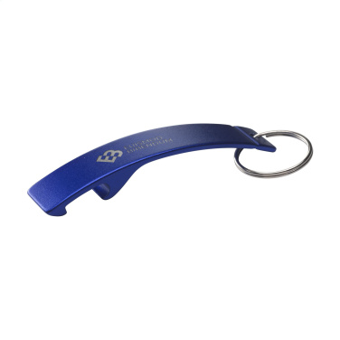 Logotrade business gifts photo of: Alu Opener GRS Recycled keyring
