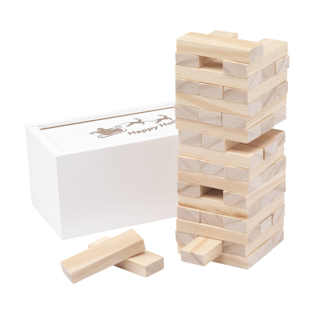 Logotrade promotional merchandise picture of: Tower Game Deluxe X-Mas