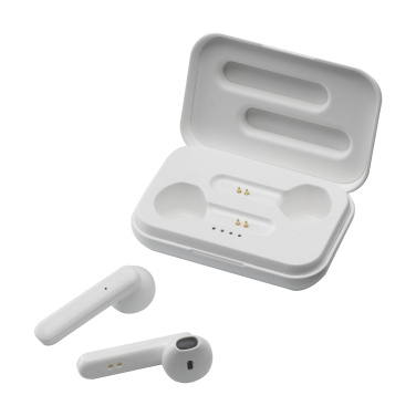 Logotrade promotional item picture of: Sensi TWS Wireless Earbuds in Charging Case