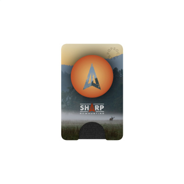 Logo trade promotional items picture of: PopSockets® PopWallet+ card holder with PopGrip