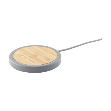 Logo trade advertising products image of: Lidos Stone ECO 10W Wireless Charger