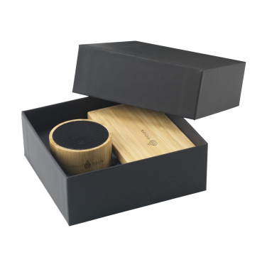 Logotrade promotional merchandise photo of: PowerBox Bamboo gift set