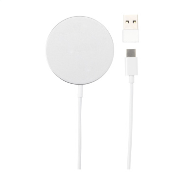 Logotrade promotional gift image of: Force MagSafe 10W Recycled Wireless Charger