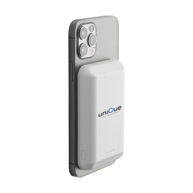 Logo trade promotional products picture of: Force Magnetic RCS Recycled Wireless Powerbank 5000