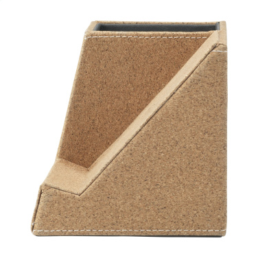 Logo trade business gift photo of: Ecork Pen Holder Wireless Charger