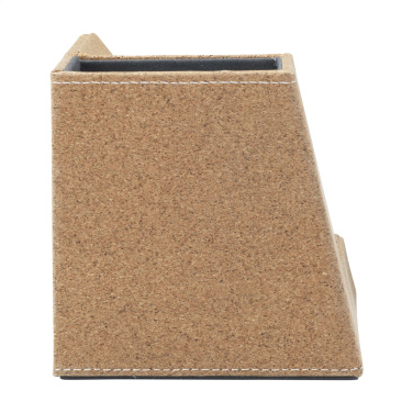 Logotrade promotional giveaway picture of: Ecork Pen Holder Wireless Charger