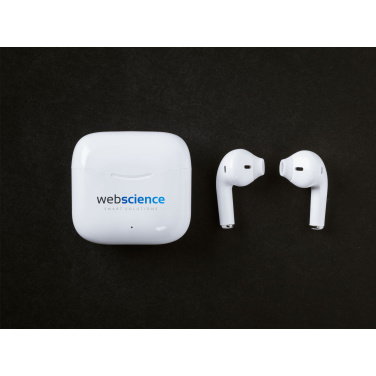 Logo trade corporate gifts image of: Olaf RCS TWS Wireless Earbuds