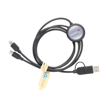Logotrade advertising products photo of: Charging Cable RCS Recycled ABS-TPE