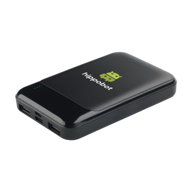 Logo trade promotional merchandise photo of: Compact 5000 RCS Recycled ABS Powerbank