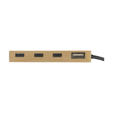 Logo trade corporate gift photo of: Fyra Bamboo Hub