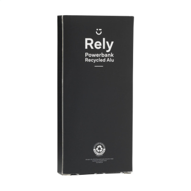 Logotrade promotional item image of: Rely Powerbank 10000 RCS Recycled Alu