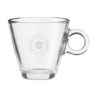 Logo trade corporate gifts picture of: Lugano Coffee Glass 230 ml