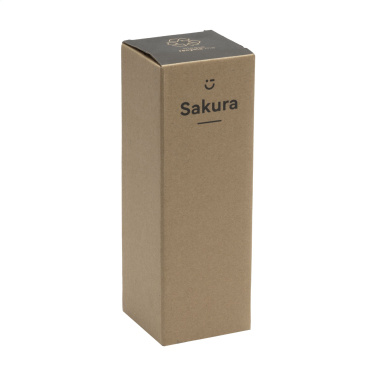 Logo trade advertising products picture of: Sakura 360 ml bamboo thermo bottle/thermo cup