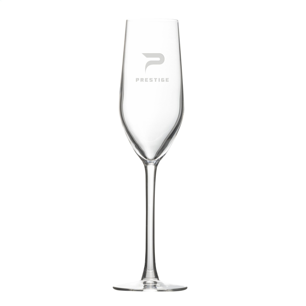 Logo trade promotional giveaways image of: Marne Champagne glass 160 ml