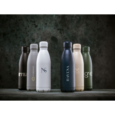 Logo trade business gifts image of: Topflask Premium RCS Recycled Steel drinking bottle
