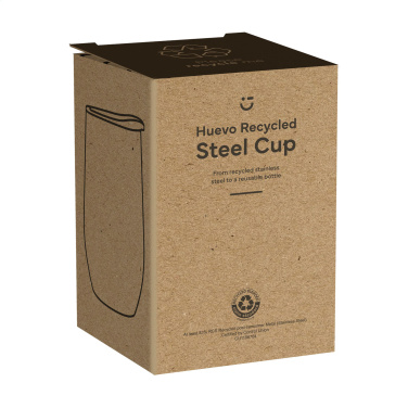 Logo trade promotional products picture of: Huevo RCS Recycled Steel Cup 350 ml thermo cup