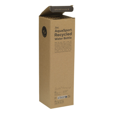 Logotrade promotional product picture of: AquaSport GRS Recycled Water Bottle 1,000 ml